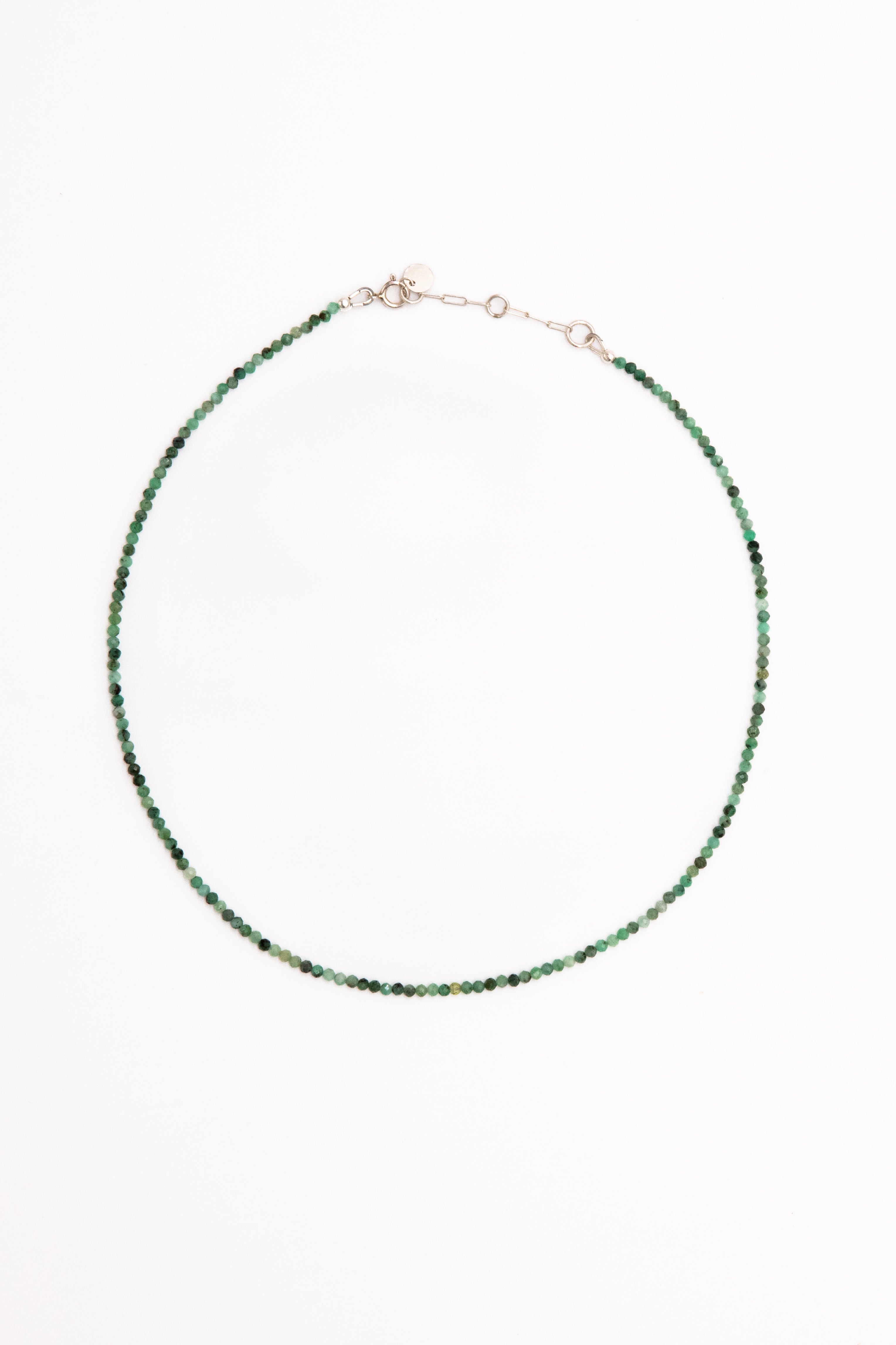 4mm Beaded Birthstone Necklace