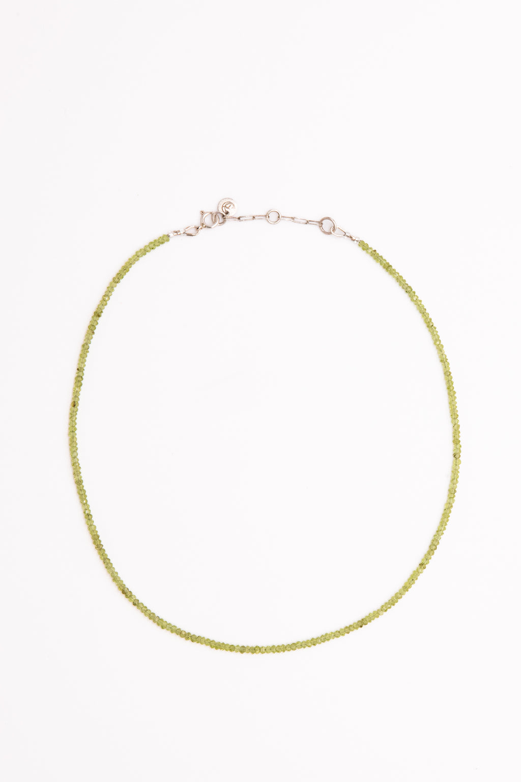 2.5mm Beaded Birthstone Necklace