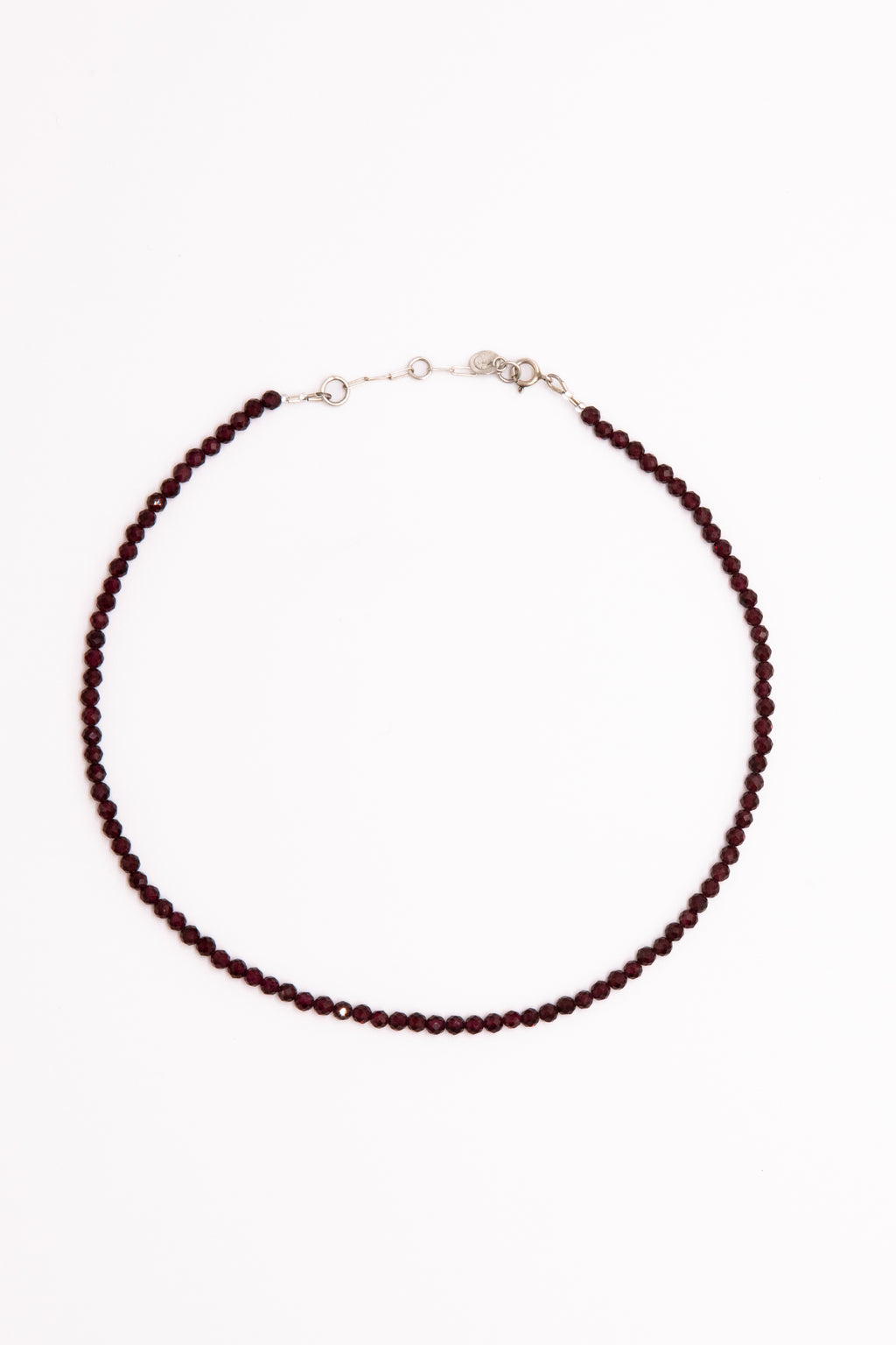 4mm Beaded Birthstone Necklace