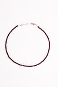 4mm Beaded Birthstone Necklace