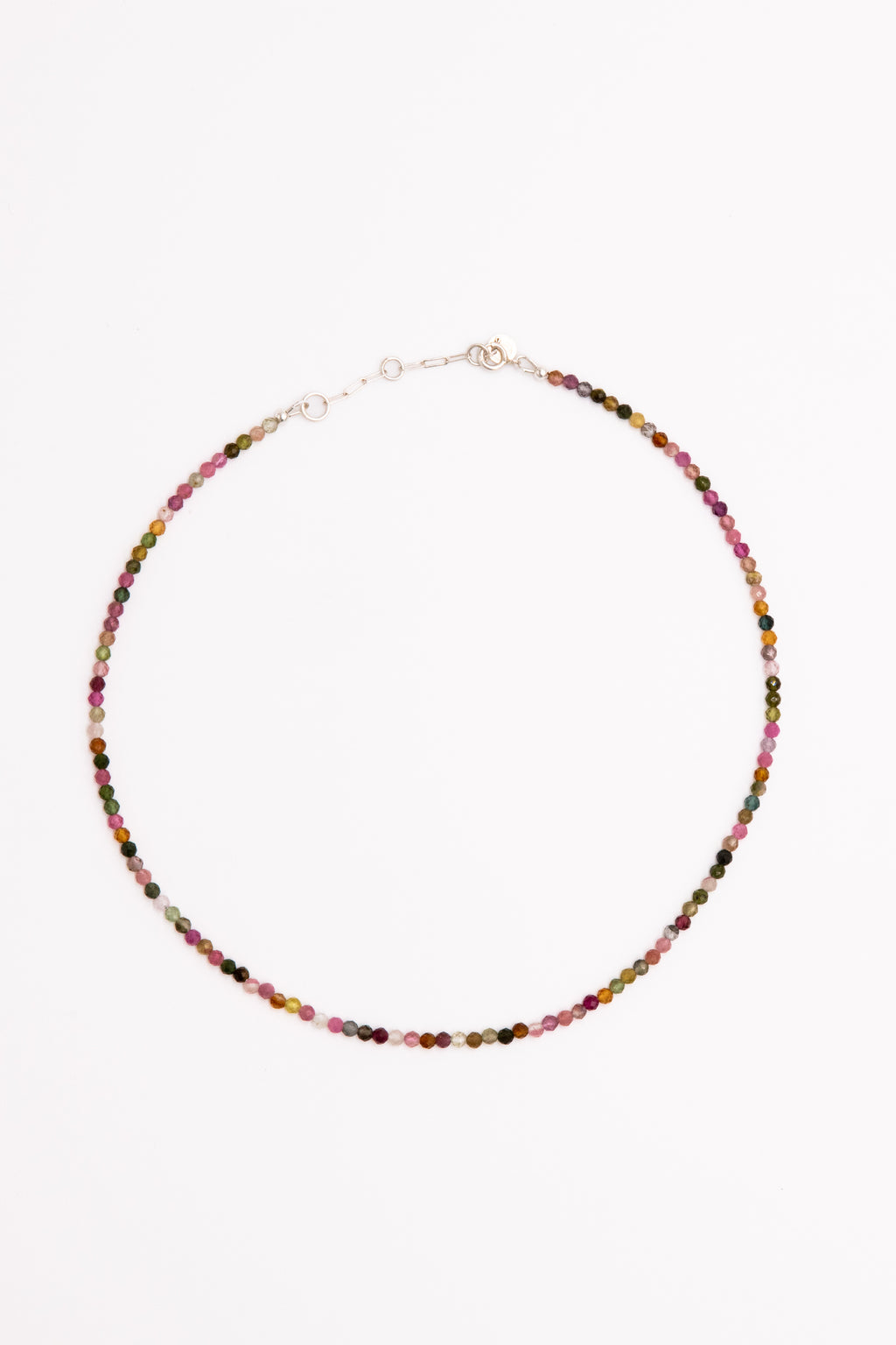 4mm Beaded Birthstone Necklace