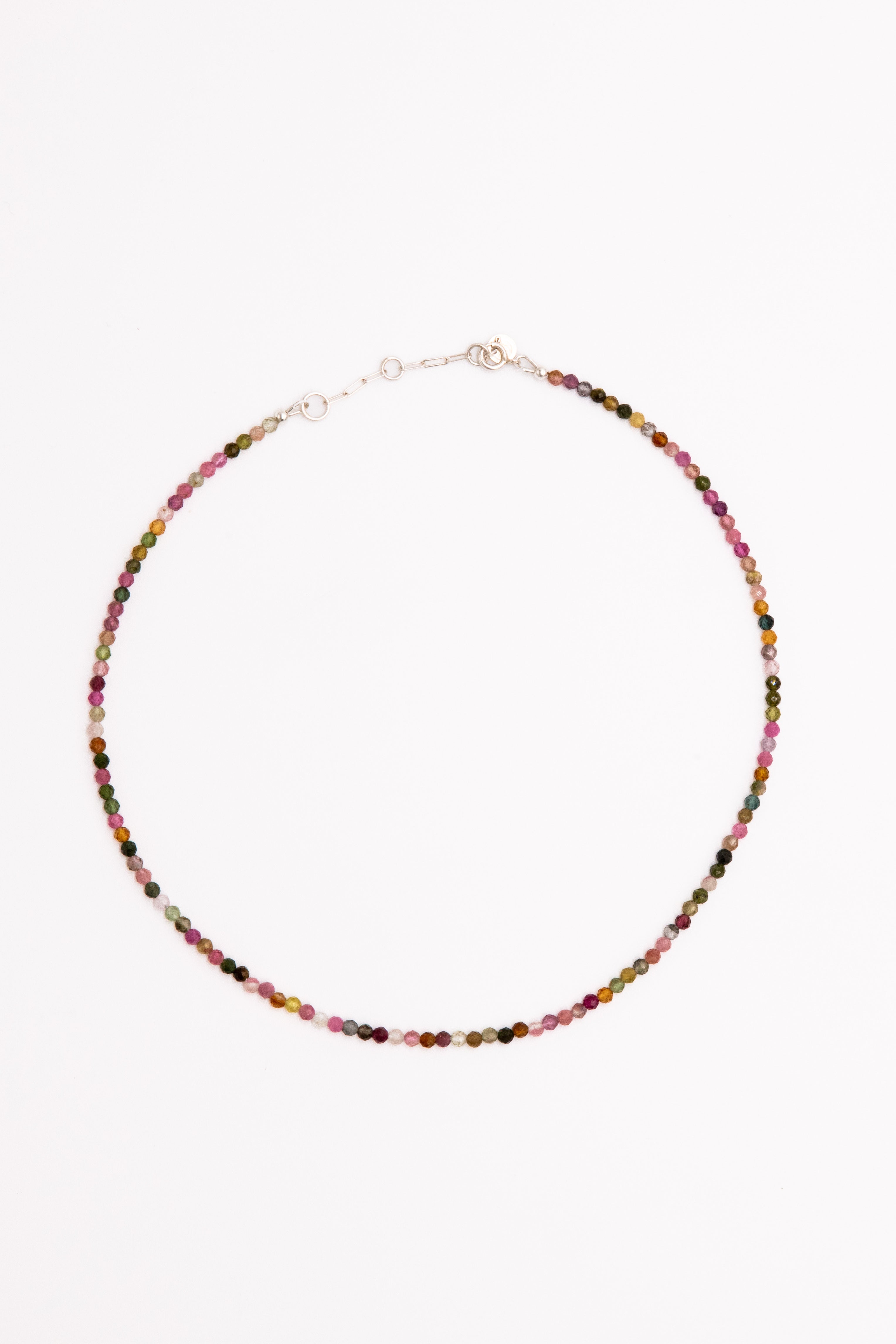 4mm Beaded Birthstone Necklace