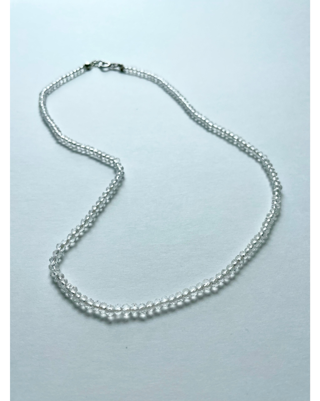 4mm Beaded Birthstone Necklace
