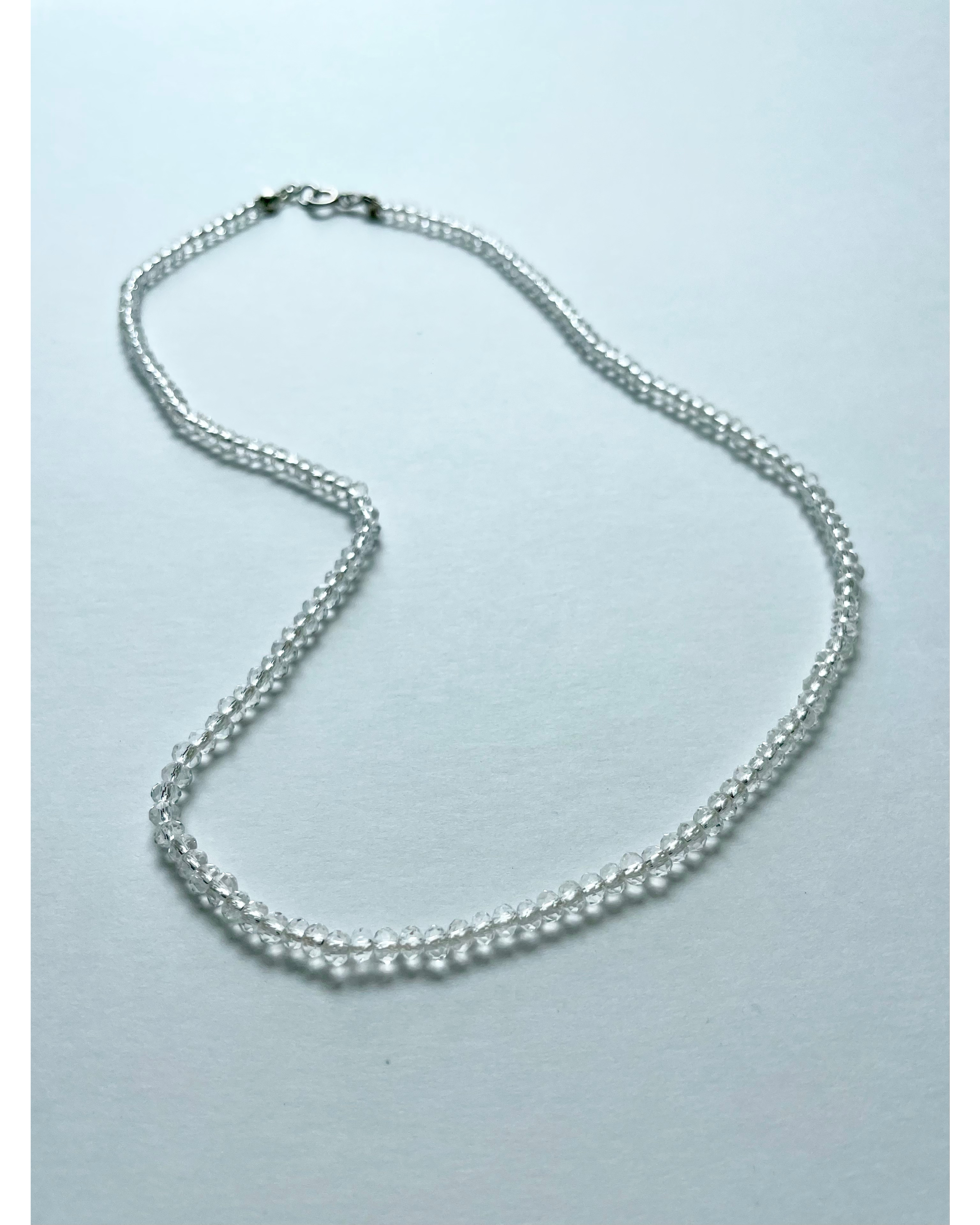 4mm Beaded Birthstone Necklace